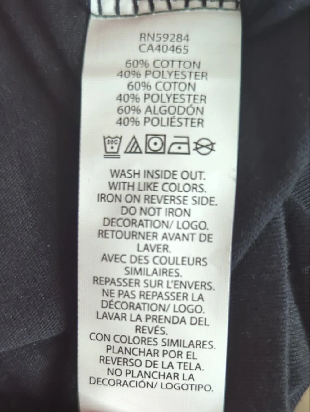 The Children's Place Black Tee Boys 12-18M